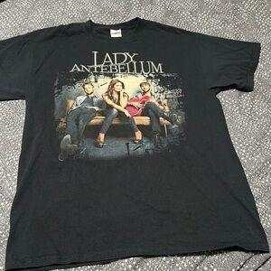 Lady Antebellum Own The Night Tour Black T-Shirt